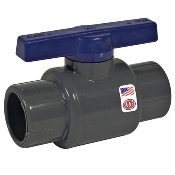 Homestead 0.75 in. PVC Ball Valve, Schedule 80 HO3305698 - main